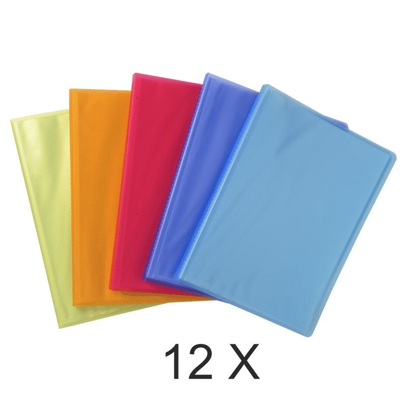 3130632853778-Exacompta Linicolor - 12 Porte vues - 60 vues - A4 - couleurs assorties-P_400011775_1-0