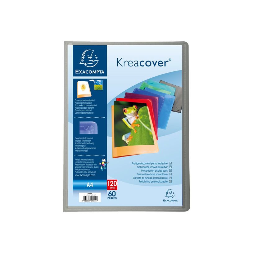 3130632057909-Exacompta Kreacover - 8 Porte vues personnalisables - 180 vues - A4 - couleurs assorties-P_400011784_4-3