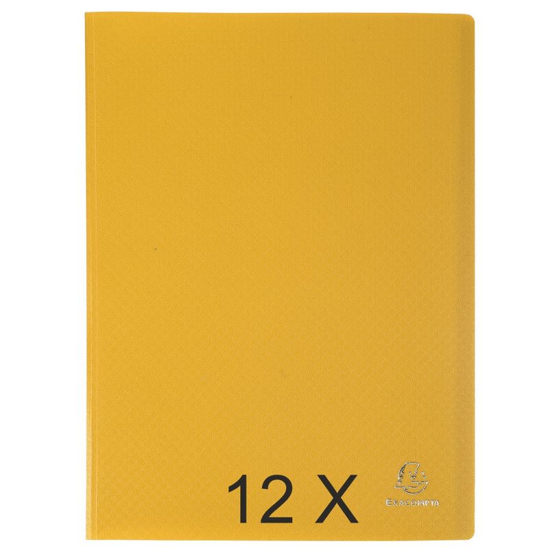 3130632085599-Exacompta Opak - 12 Porte vues - 100 vues - A4 - jaune-P_400011787_1-0