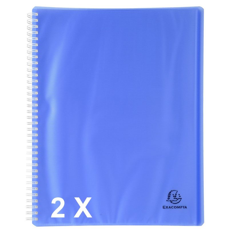 3130632566722-Exacompta Linicolor - 2 Porte vues réversibles - 120 vues - A4 - bleu foncé-P_400011811_1-0