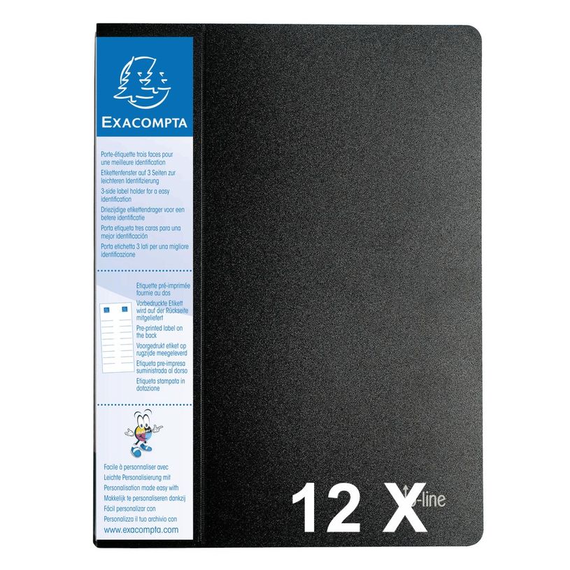 3130632883010-Exacompta Up-Line - 12 Porte vues - 60 vues - A4 - noir-P_400011829_1-0