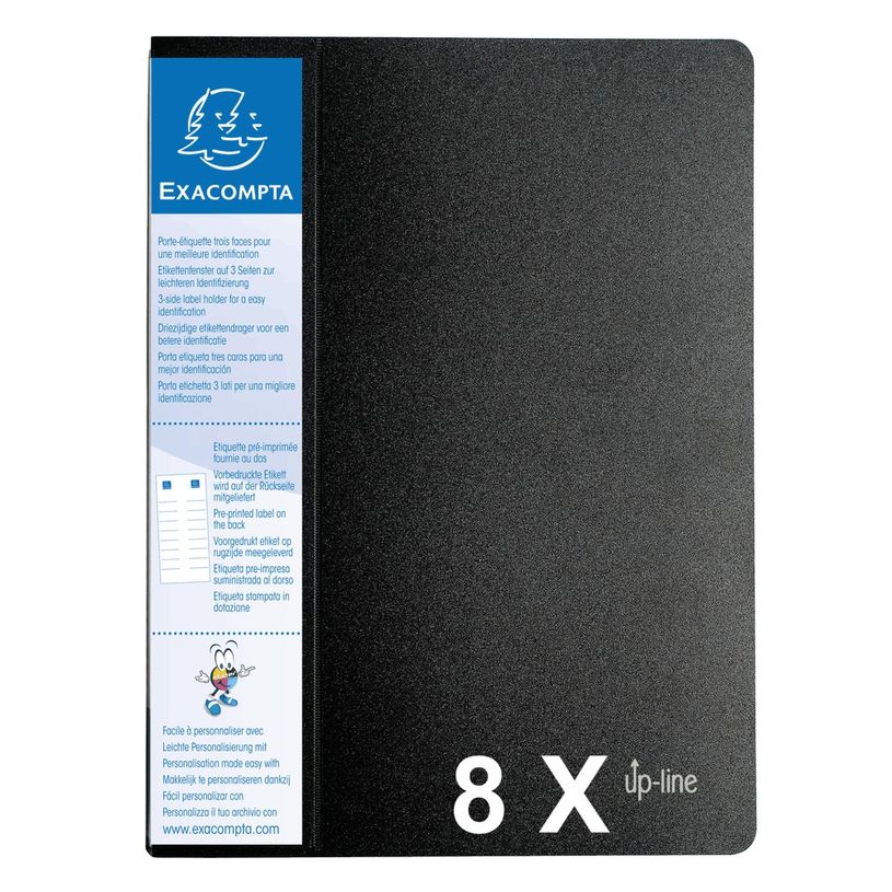3130632888015-Exacompta Up Line - 8 Porte vues - 160 vues - A4 - noir-P_400011835_1-0