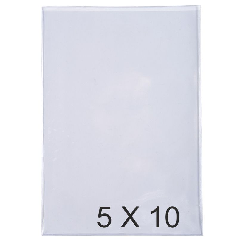 3157401017698-Exacompta - 5 Packs de 10 étuis simples A4 - 30/100 - cristal-P_400011843_1-0
