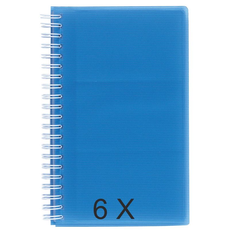 3130631750771-Exacompta Linicolor - 6 Porte cartes de visite à spirale - 12 x 18,5 cm - pour 96 cartes -P_400011847_1-0