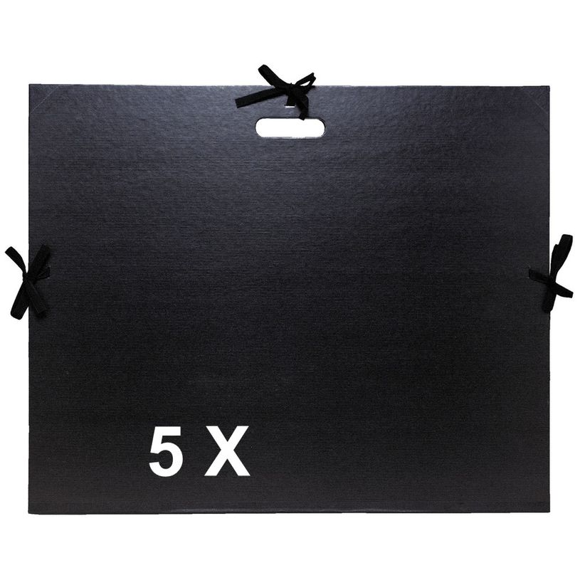 3157401031267-Exacompta - 5 Cartons à dessin à cordons et poignée - 59 x 72 cm - kraft-P_400011863_1-0