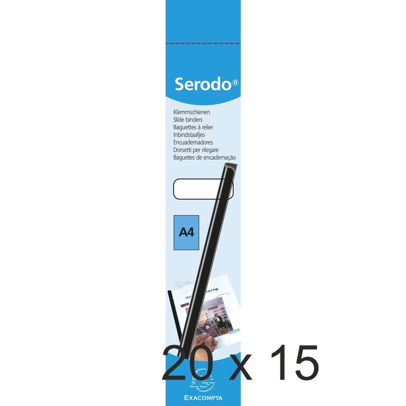 3130636189781-Exacompta - 20 Boîtes de 15 baguettes à relier - 18 mm - noir-P_400011901_1-0