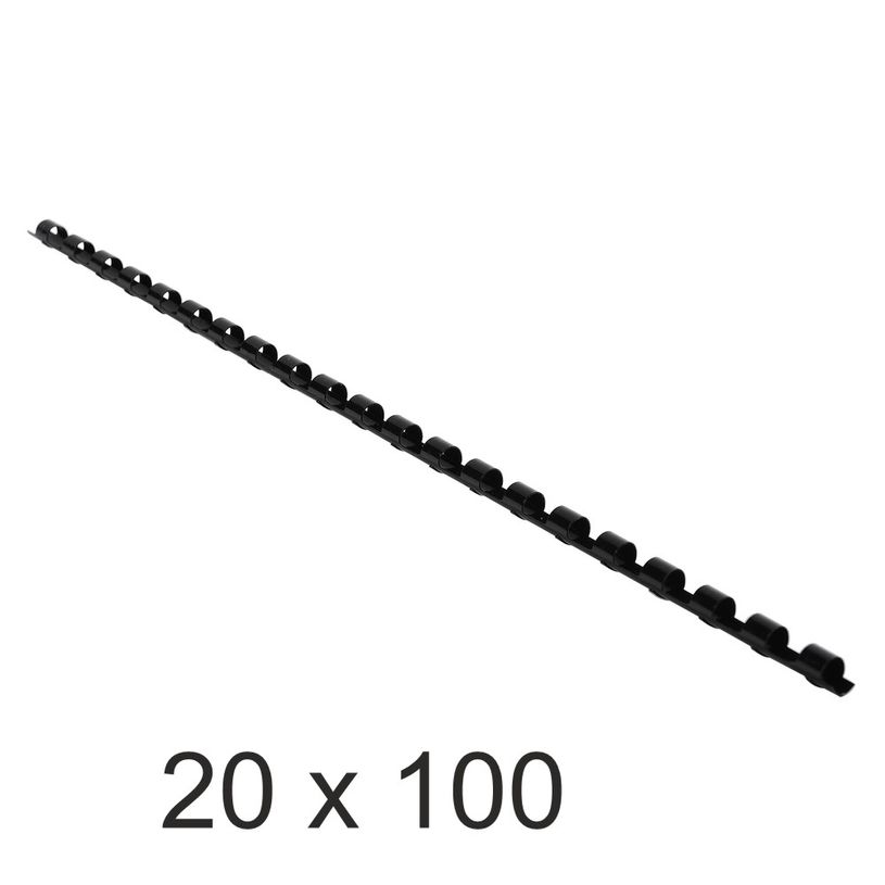 3130632751012-Exacompta - 20 Boîtes de 100 anneaux de reliure en plastique - 6 mm - noir-P_400011903_1-0