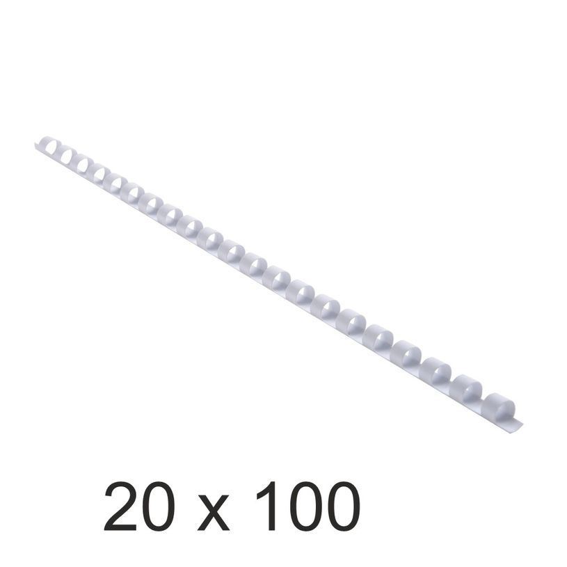 3130632752002-Exacompta - 20 Boîtes de 100 anneaux de reliure en plastique - 8 mm - blanc-P_400011906_1-0