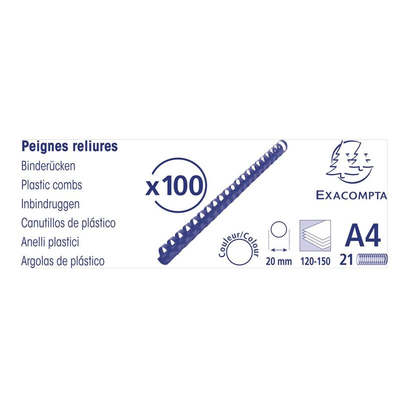 3130632756017-Exacompta - 10 Boîtes de 100 anneaux de reliure en plastique - 20 mm - noir-P_400011916_2-1