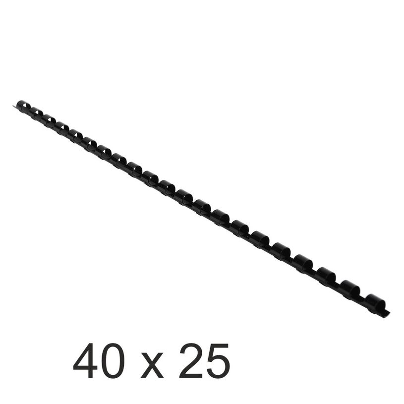3130632761011-Exacompta - 40 Boîtes de 25 anneaux de reliure en plastique - 6 mm - noir-P_400011920_1-0