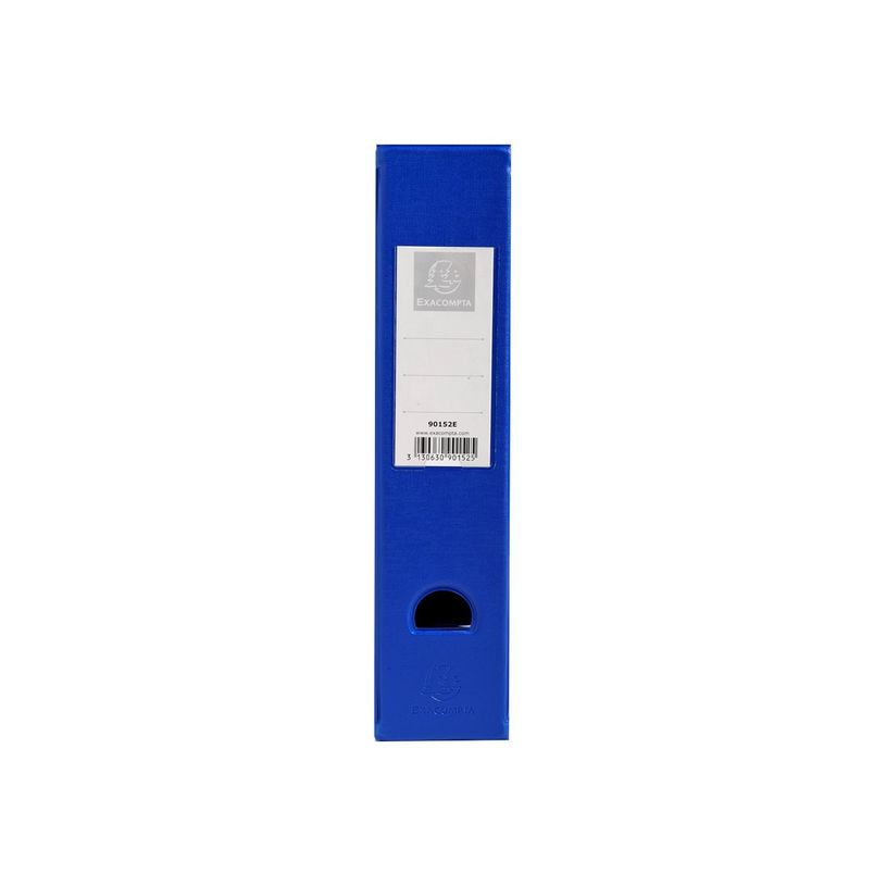3130632901523-Exacompta - 10 Porte-revues polypro - dos 70 mm - bleu - livrés à plat-P_400011929_2-1