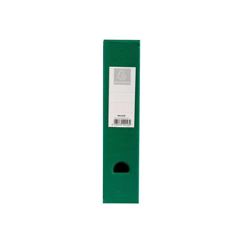 3130632901530-Exacompta - 10 Porte-revues polypro - dos 70 mm - vert - livrés à plat-P_400011930_2-1