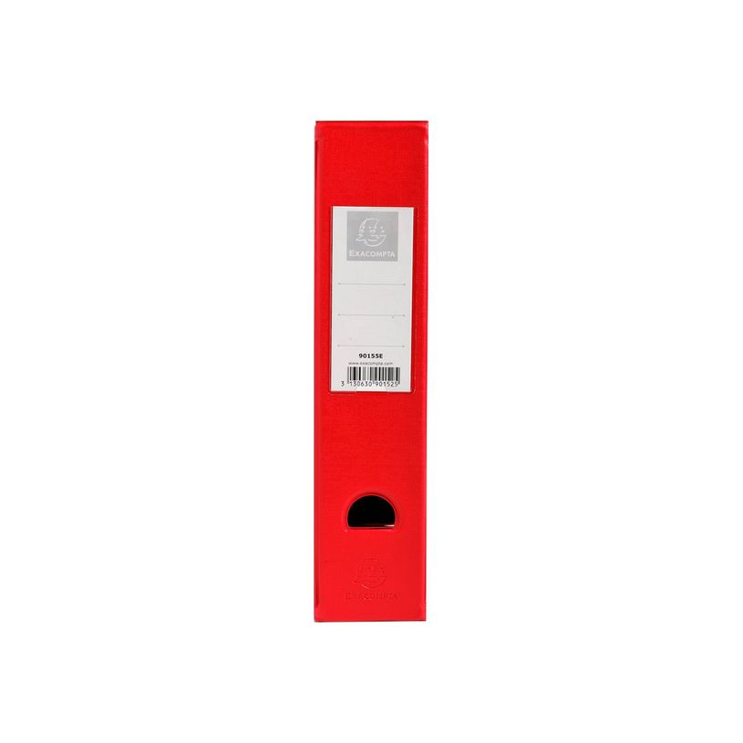 3130632901554-Exacompta - 10 Porte-revues polypro - dos 70 mm - rouge - livrés à plat-P_400011931_2-1