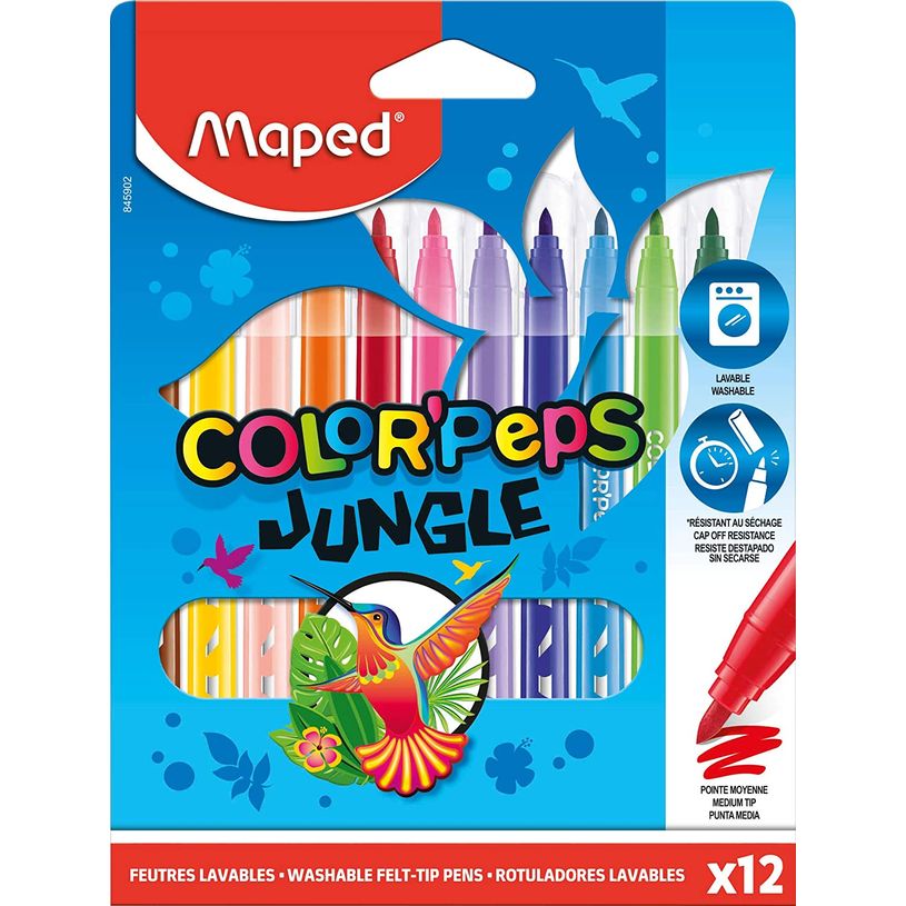 3154148454038-Maped Color'Peps Animals - 12 Feutres - couleurs assorties-P_400011944_2-0
