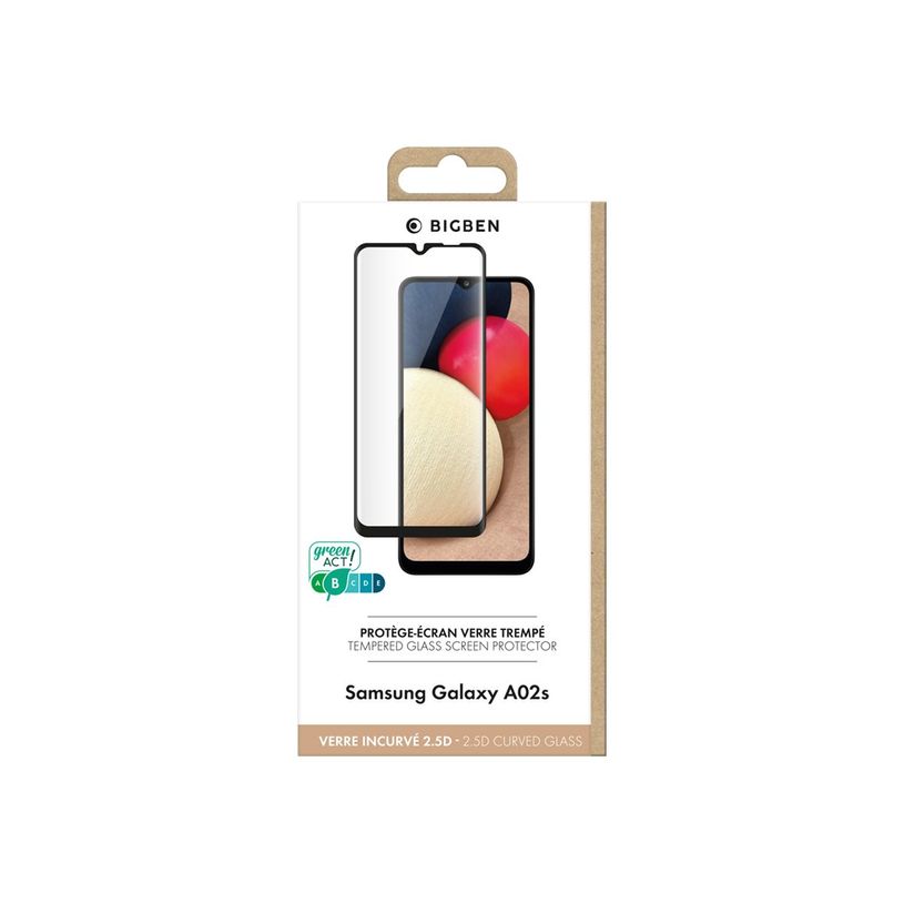 3571211454083-BigBen CONNECTED - verre trempé pour Samsung A02S - noir-P_400011973_1-1