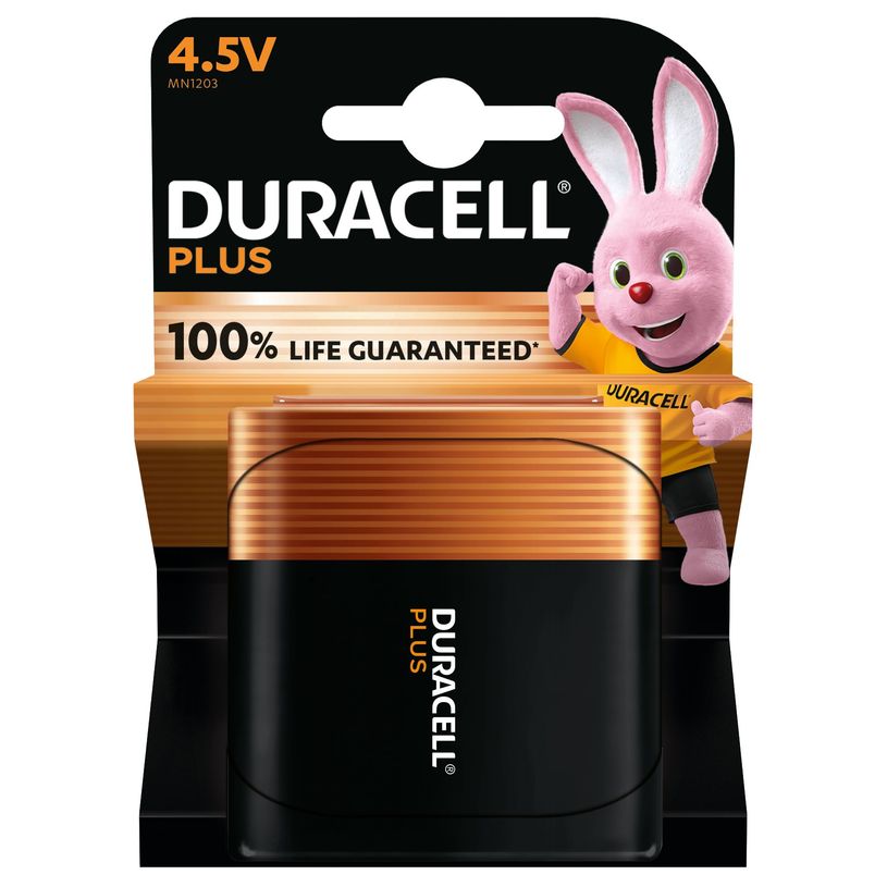 5000394146235-DURACELL 100% Plus - 1 pile alcaline - 3LR12 4,5V--0