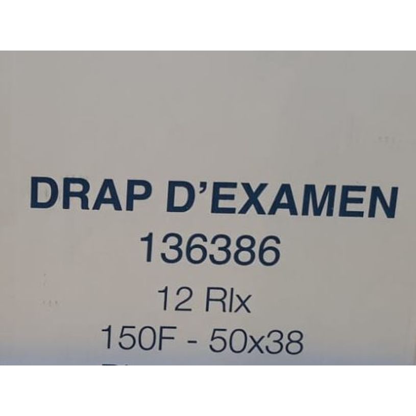 3700008503462-TECHLINE - 12 rouleaux de 150 draps examen ouatés - blanc - 2 plis-P_400012017_2-1