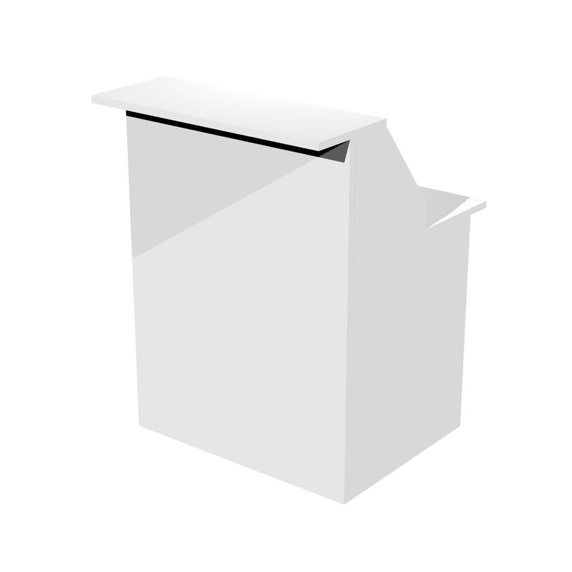 7331910021803-Banque d'accueil module haut MUSA - L80 cm - Blanc-P_400012497_1-0