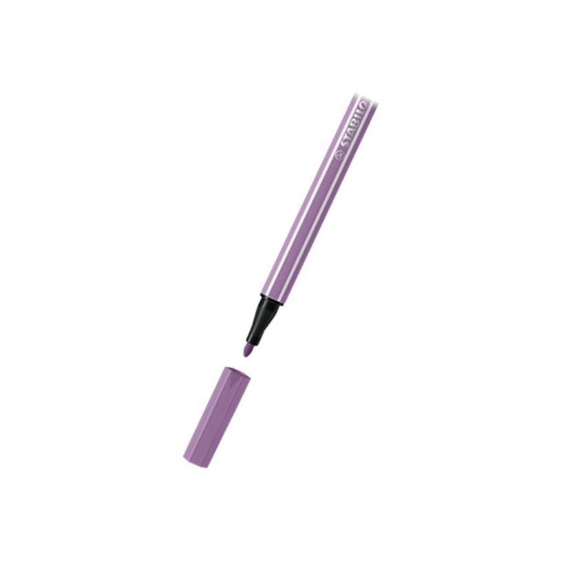 4006381574228-STABILO Pen 68 - Feutre pointe moyenne - mauve glycine-P_400012517_1-0