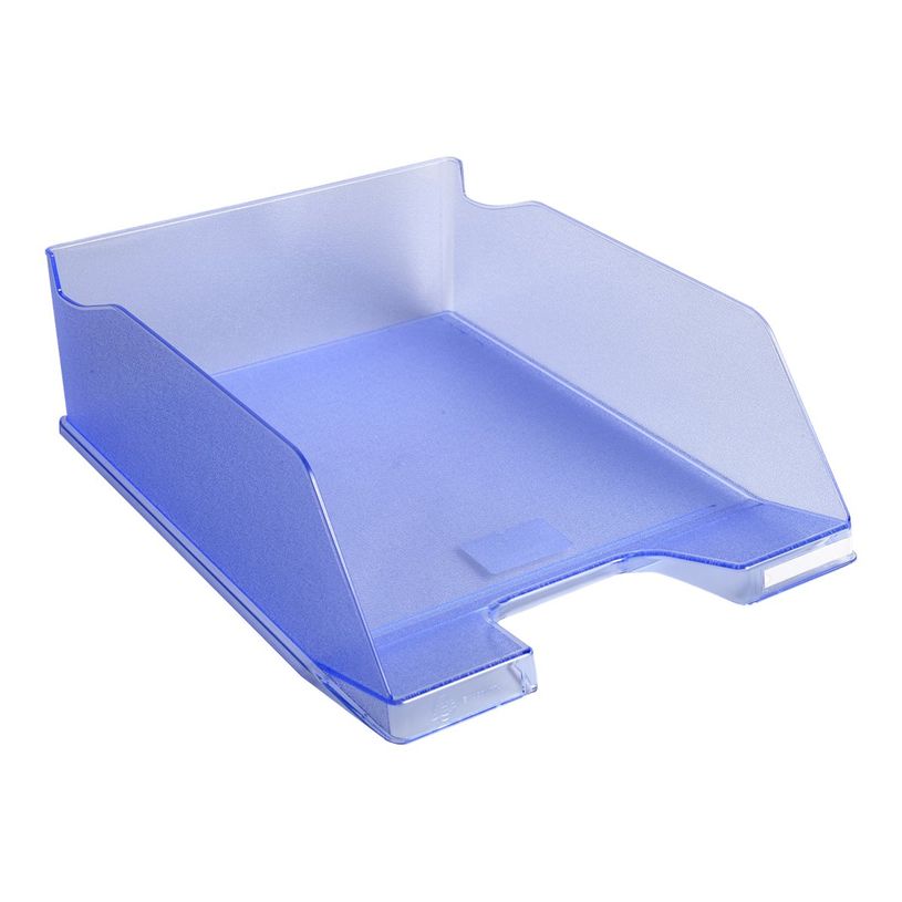 9002493014404-Exacompta COMBO MAXI - 4 Corbeilles à courrier bleu glacé translucide-P_400012529_1-0