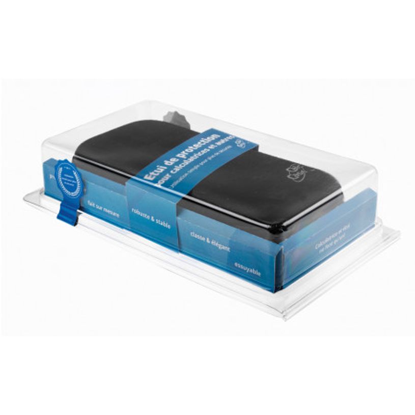 4250952526097-CalcCase - Etui de protection pour calculatrice - médium - 18x8,3 cm - noir--4
