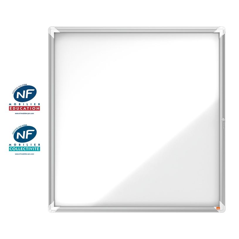 5028252064071-Nobo - Vitrine extérieure - 12 feuilles A4 - Surface magnétique - porte battante - 92,3 x 96,9 x 4,3 --0