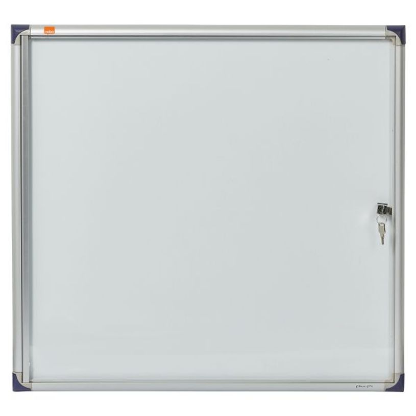 5028252108270-Nobo - Vitrine d'intérieur extra plate - 6 feuilles A4 - surface magnetique - porte battante - 68 x 72--0