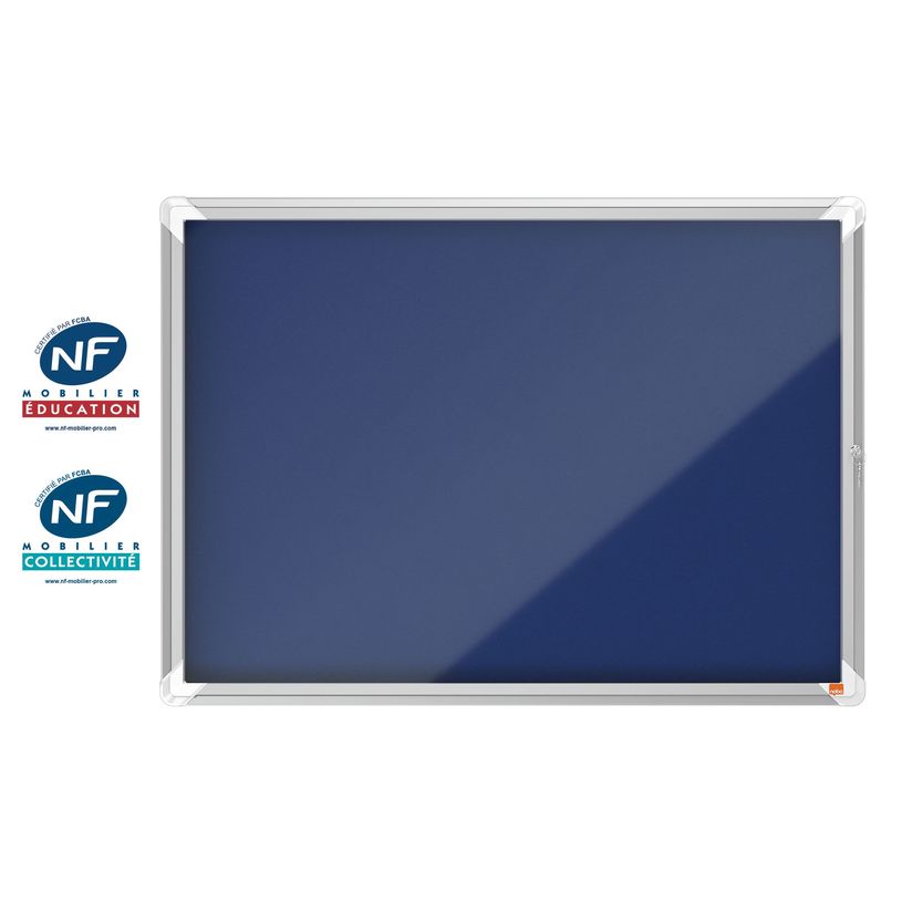 5028252611497-Nobo - Vitrine d'affichage - 8 feuilles A4 - surface en feutre bleu - porte battante - 92,3 x 66,7 x 4,--0