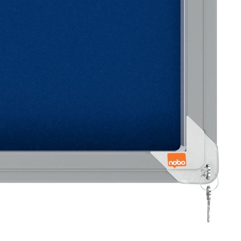 5028252063807-Nobo - Vitrine d'affichage - 8 feuilles A4 - surface en feutre bleu - porte coulissante - 92,2 x 66,5 x--3