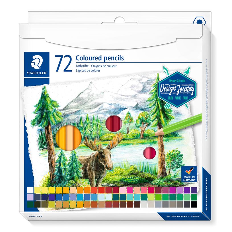 4007817052242-STAEDTLER Design Journey - 72 Crayons de couleur - couleurs assorties-P_400013253_2-0
