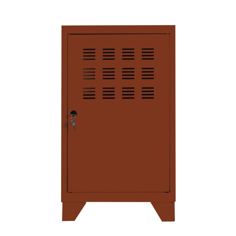 3219090956280-Casier de bureau avec pieds - 74 x 40 x 40 cm - terracotta-P_400013269_2-1