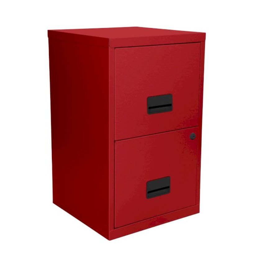 3219090950943-Classeur 2 tiroirs pour dossiers suspendus - 66 x 40 x 40 cm - terracota-P_400013272_1-0