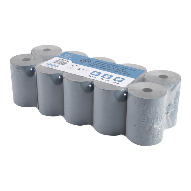 3130631439249-Exacompta - 10 Bobines thermiques - rouleaux caisses Safecontact - 80 x 60 x 12 mm - 1 pli-P_400013481_2-0