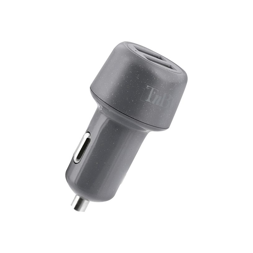 3303170100912-T'nB Eco - chargeur allume-cigare pour smartphone - 2 USB - gris-P_400013491_8-3