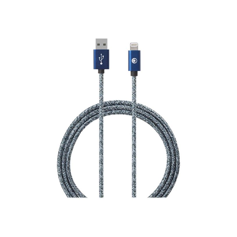 3571211450948-Bigben Connected - câble Lightning - 2 m - bleu nuit-P_400013708_1-0