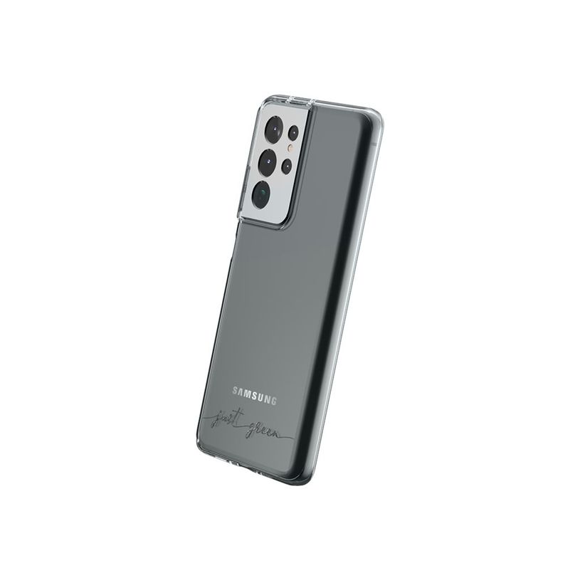 3571211453666-Just Green - coque de protection pour Samsung S21 ultra - transparent-P_400013739_1-0