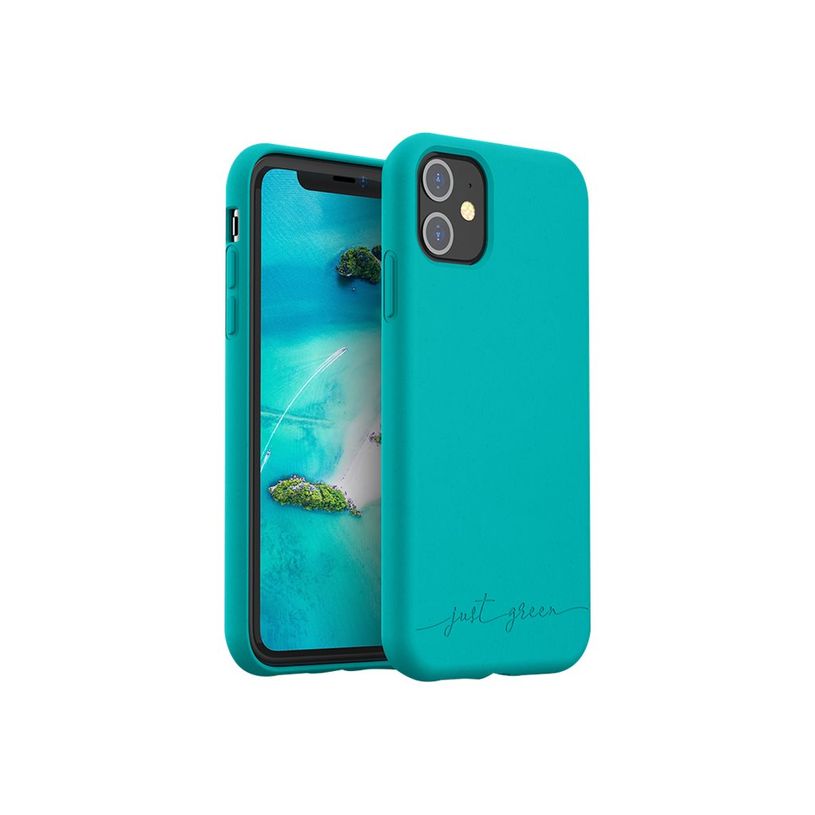 3571211445043-Just Green - coque de protection pour iPhone 11 - blue lagoon-P_400013741_1-0