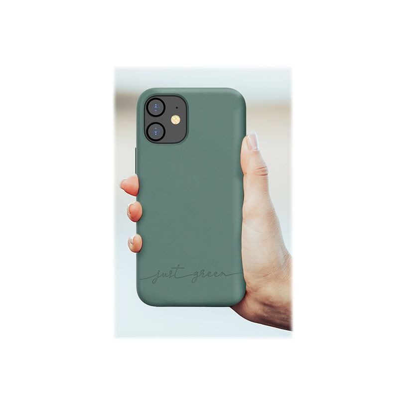 3571211445081-Just Green - coque de protection pour iPhone 12 mini - night green -P_400013751_4-3