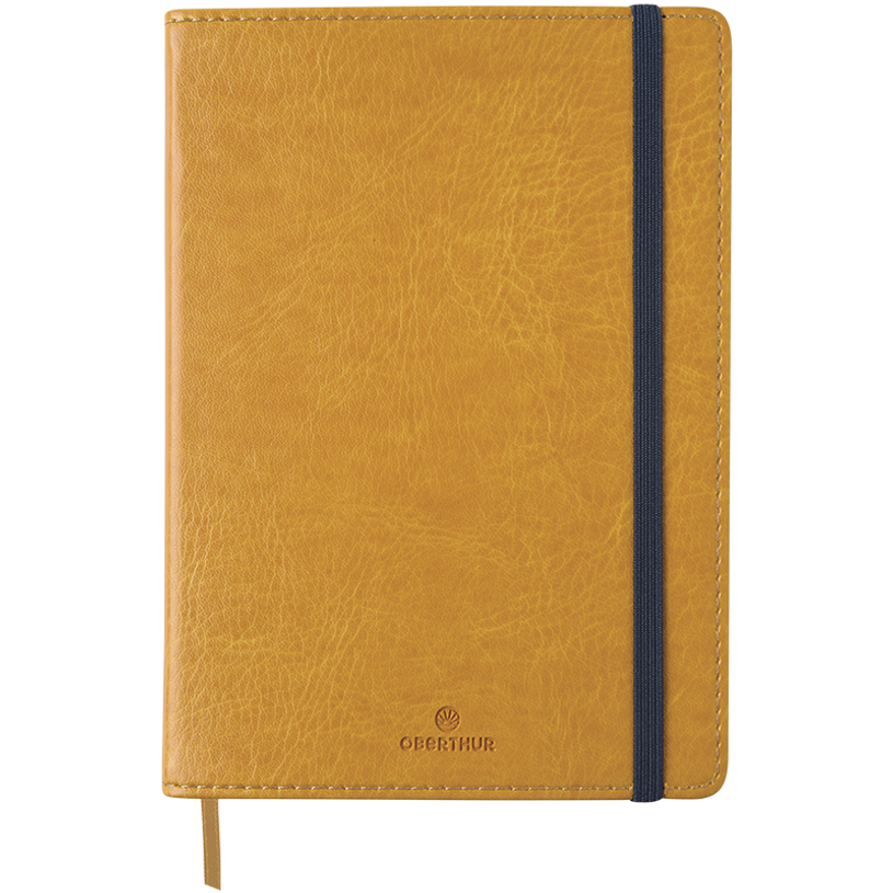 3108724531002-Oberthur Carmen - Carnet de notes souple A4 - ligné - moutarde-P_400013811_1-0