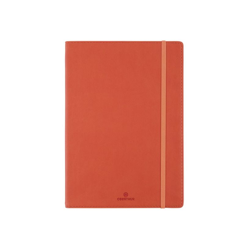 3108725881625-Oberthur Carmen - Carnet de notes souple A5 - ligné - 200 pages - orange-P_400013814_1-0