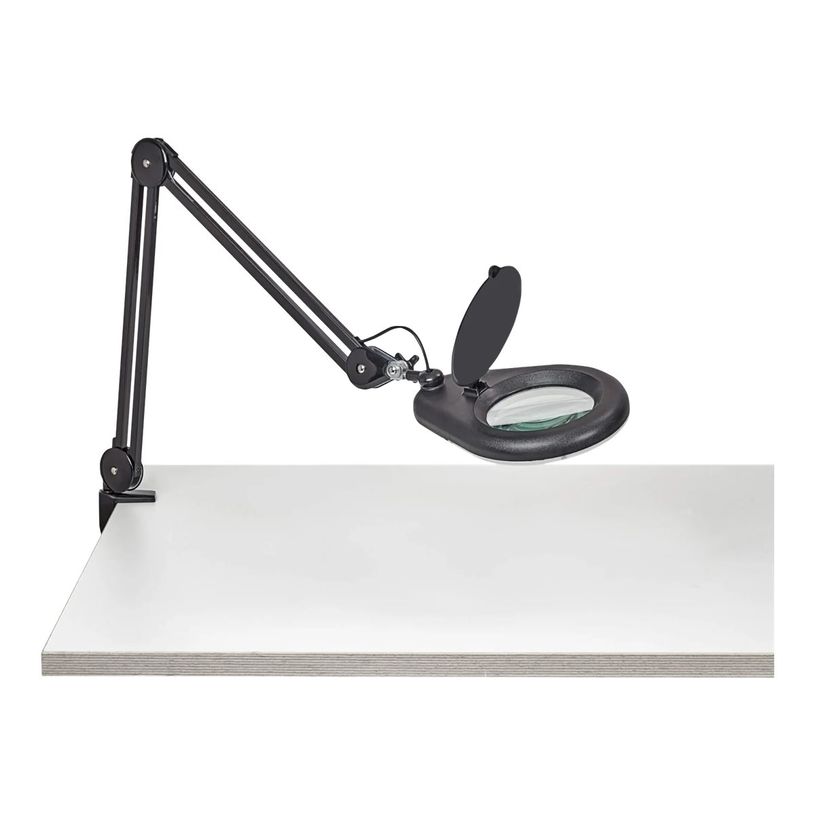 4002390061742-Maulviso - Lampe loupe à Led - 12.7 cm diamètre - agrandissement : 1.75x - 8 W - noir-P_400013847_2-1