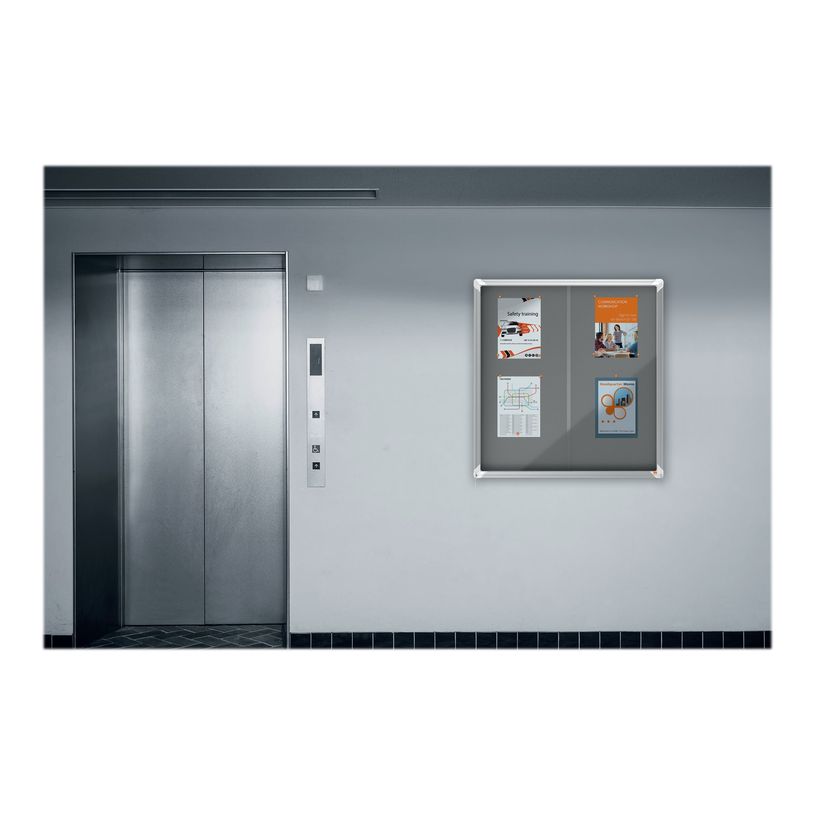 5028252611589-Nobo - Vitrine d'affichage - 8 feuilles A4 - surface en feutre gris - porte coulissante - -P_400013886_1-6