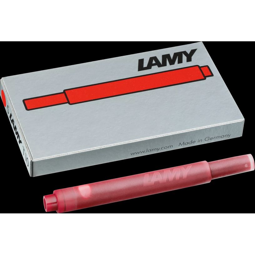 4014519020769-Lamy T 10 - 5 cartouches d'encre - rouge--0