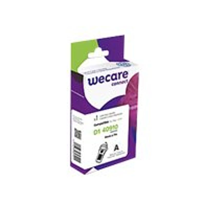 3112539844042-WECARE - Ruban d'étiquettes auto-adhésives pour Dymo D1 - 1 rouleau (9 mm x 7 m) - fond -P_400014034_1-0