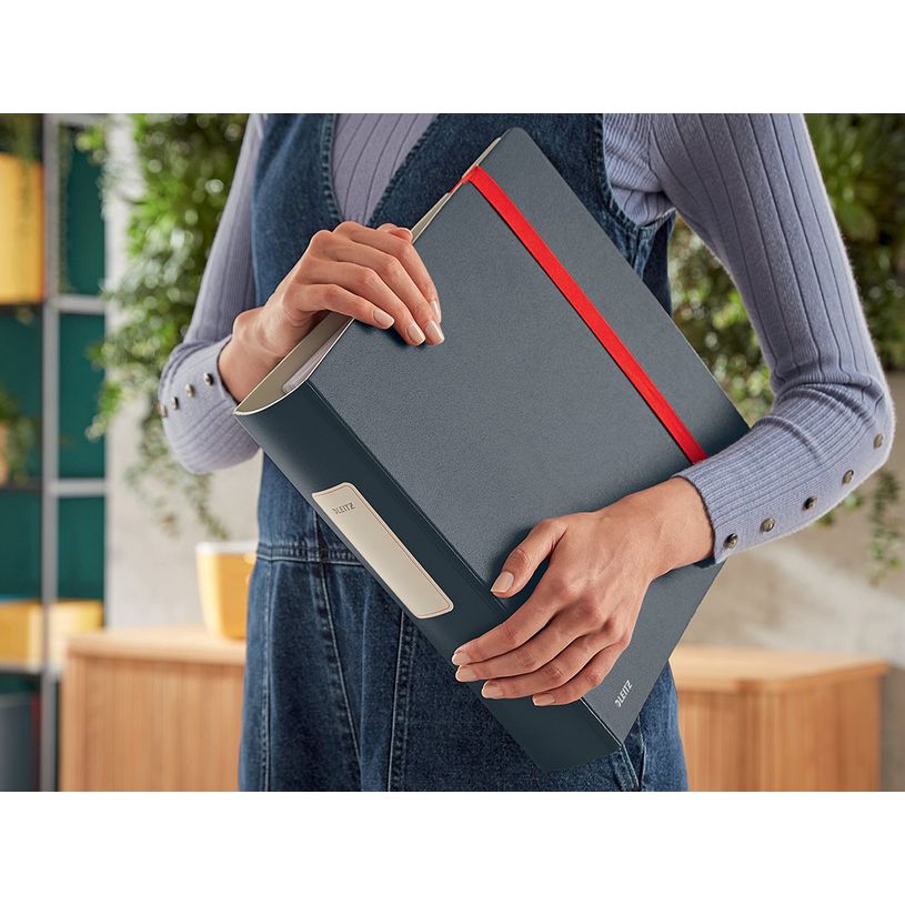 4002432125166-Leitz 180° Active Cozy - Classeur à levier - Dos 80 mm - A4 - gris-P_400014116_8-5