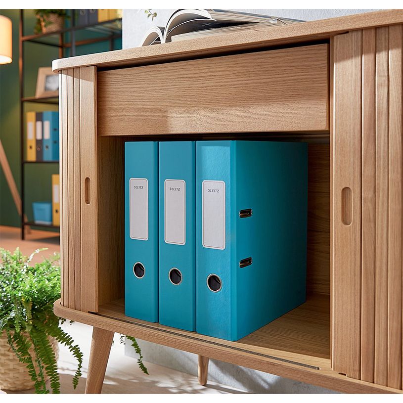 4002432125210-Leitz 180° Cosy - Classeur à levier - Dos 80 mm - A4 - bleu-P_400014121_4-3