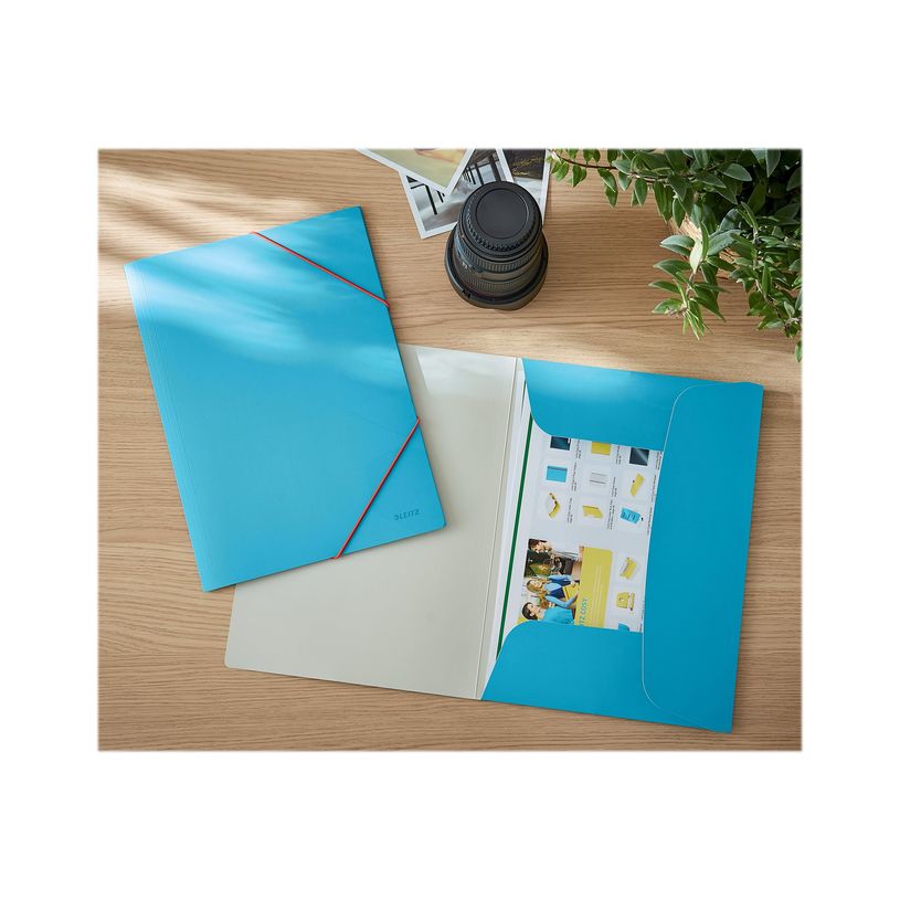 4002432125852-Leitz Cosy - Chemise à 3 rabats polypropylène - A4 - bleu-P_400014135_4-3