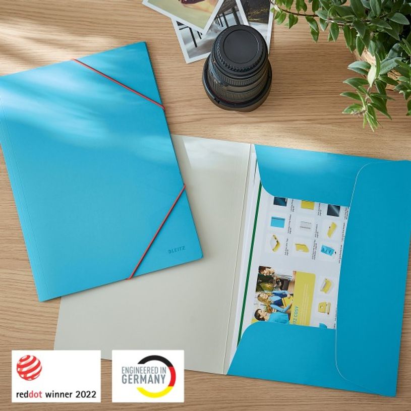 4002432125852-Leitz Cosy - Chemise à 3 rabats polypropylène - A4 - bleu-P_400014135_5-4