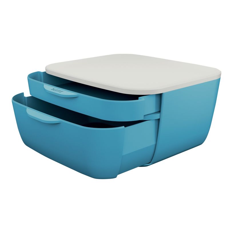 4002432124763-Leitz Cosy - Bloc de classement plastique - 2 tiroirs - bleu-P_400014144_4-3