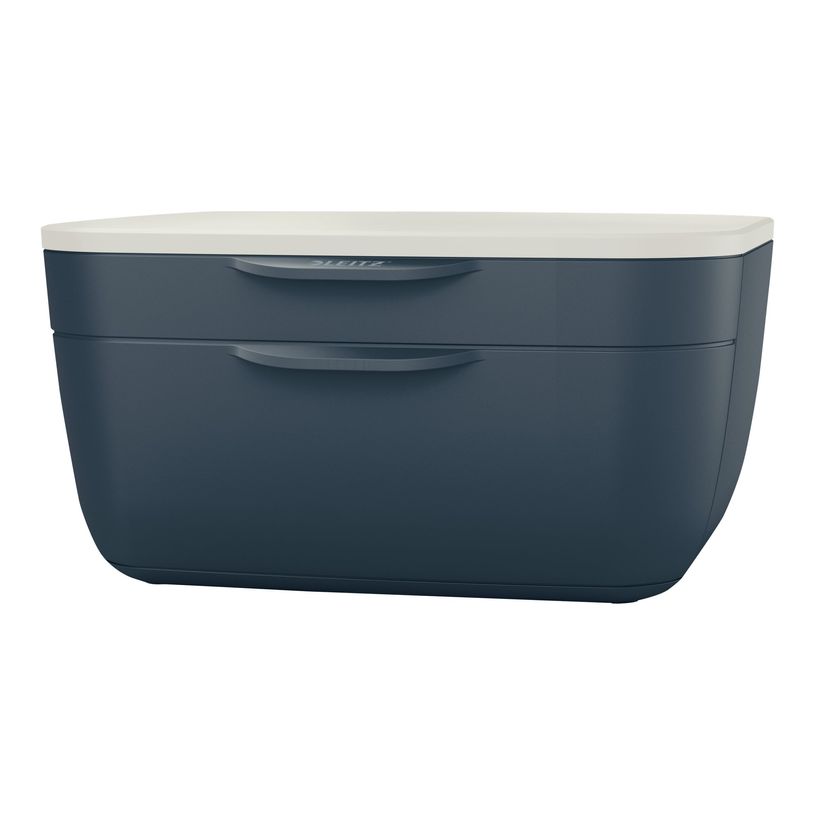 4002432124770-Leitz Cosy - Bloc de classement plastique - 2 tiroirs - gris-P_400014145_2-1